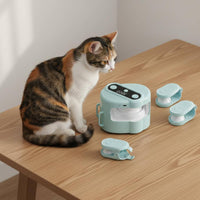 Wireless Control Cat Toy Unpredictable Movement Automatic Cat Teaser for Kittens