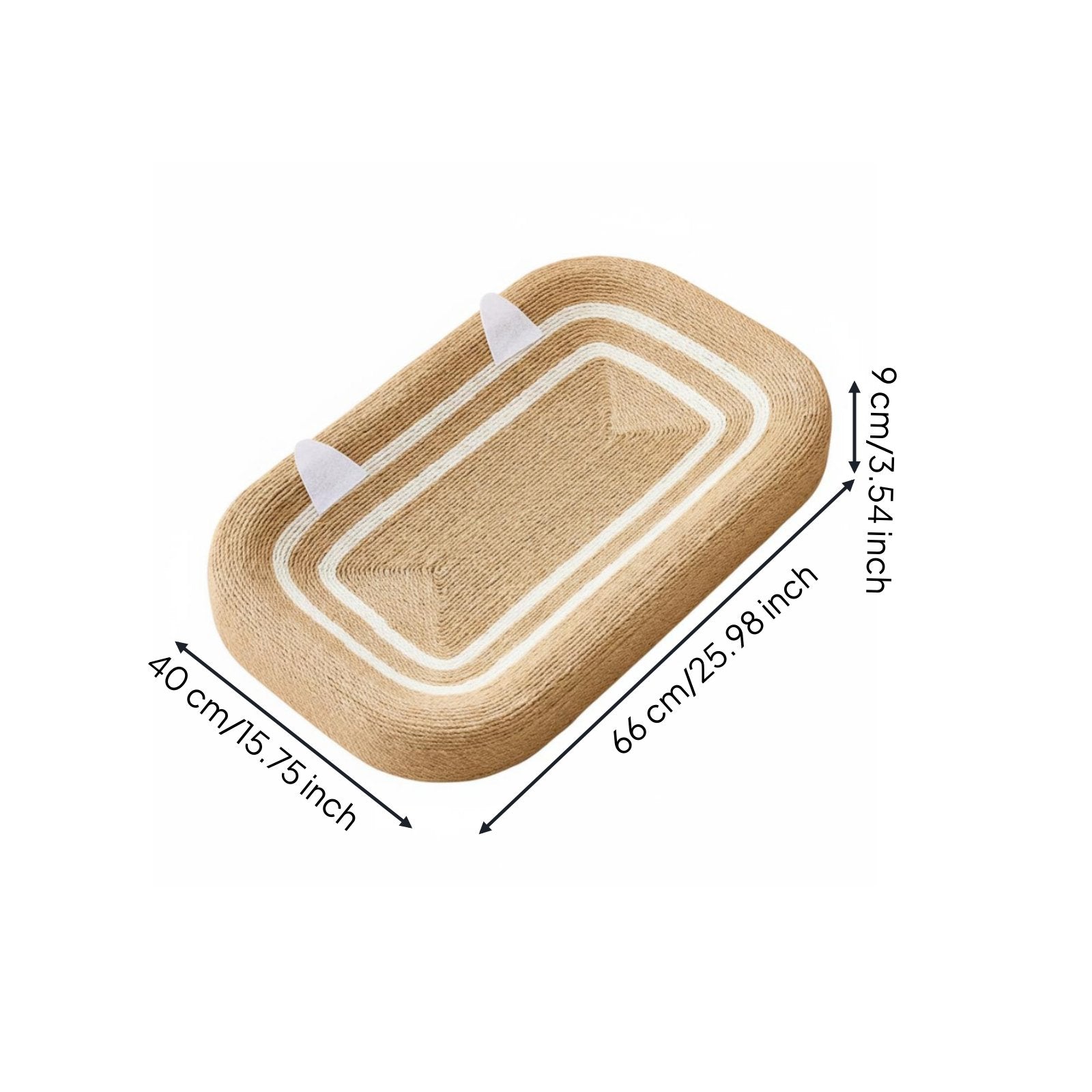 Cat Scratching Basin Long-Lasting Pet Supplies Large Size for Cats