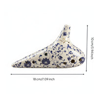 12 hole Ocarina Handmade Ceramic Ocarina Collectible Wind Instrument for Beginners, Students, Training Performance