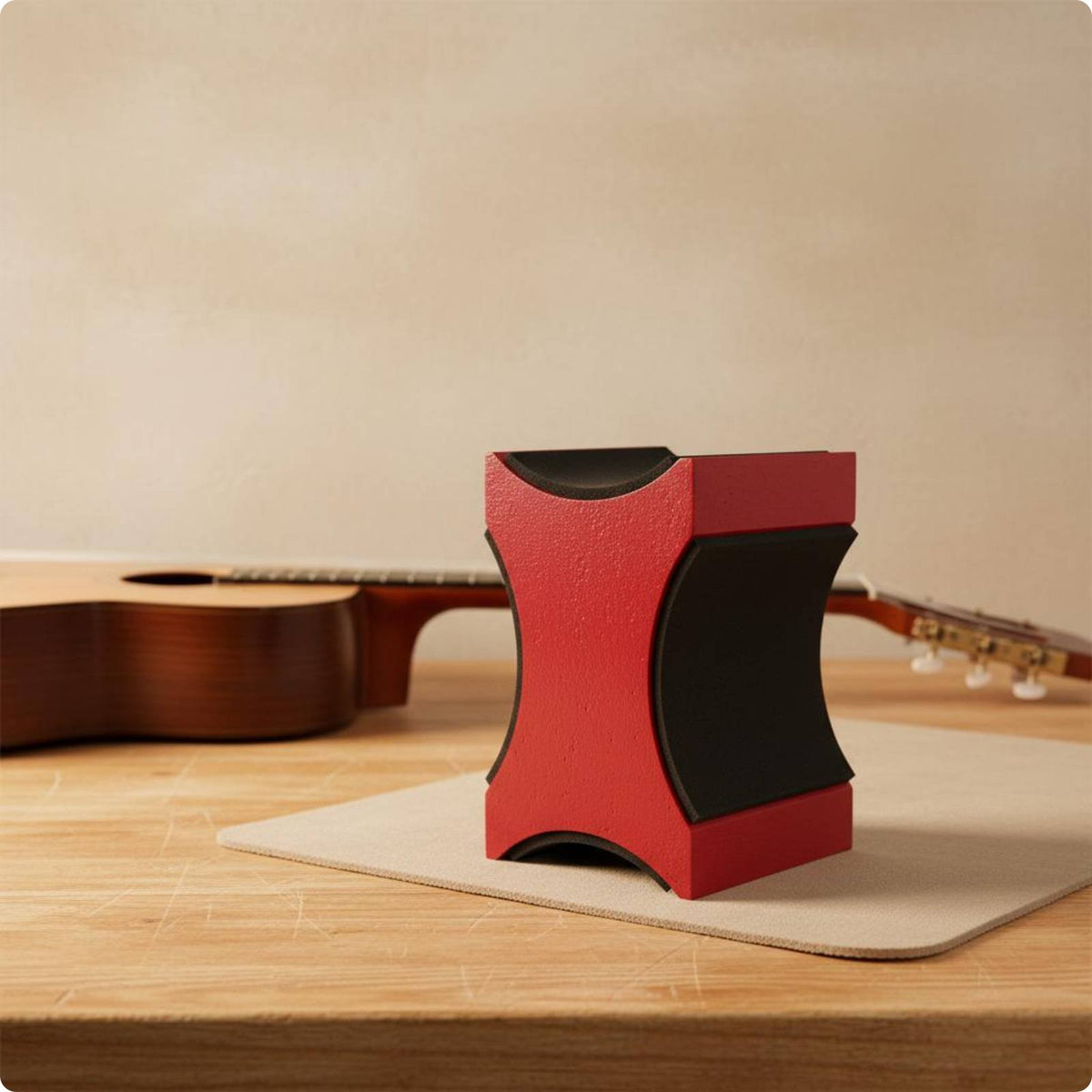 Guitar Neck Rest Wooden Guitar Neck Cradle Two Height Design for Repair