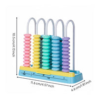 Abacus Quick Reset Children's Abacus Child Safe for Classroom, Preschoolers