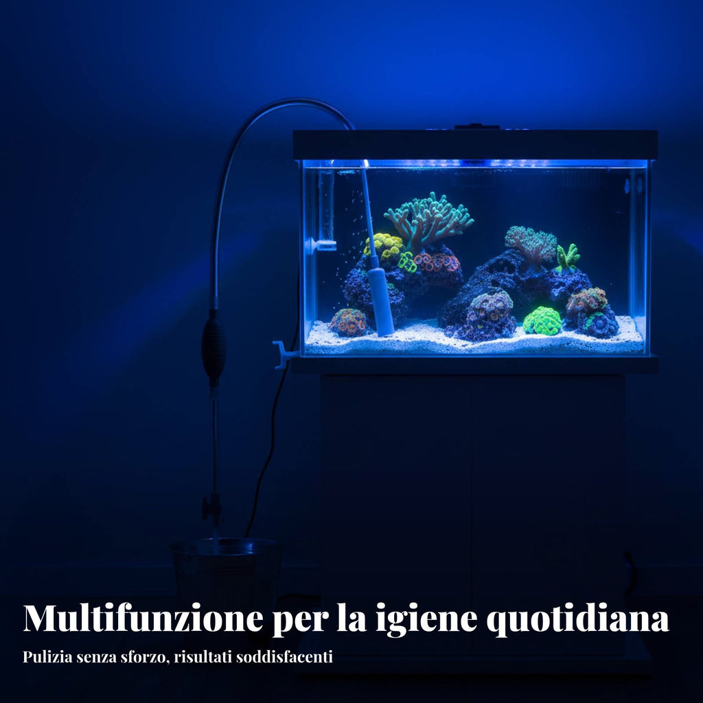Aquarium Water Changer Non-Electric Manual Aquarium Siphon Strong Suction