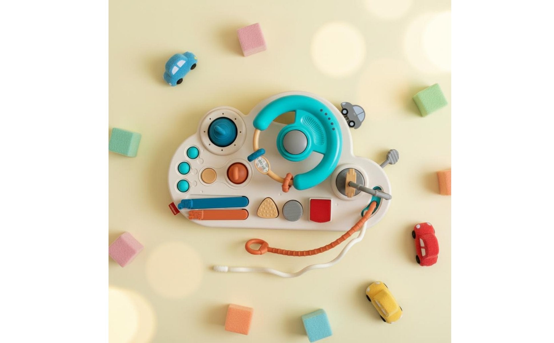 Multifunctional Steering Wheel Toy High Quality Materials for Baby Carrier