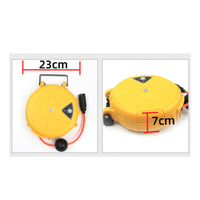 Mini Hose Reel Automatic Retracting Outdoor Tool Metal Handle
