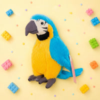 Macaw Stuffed Creature Cute Macaw Stuffed Toy Decorative for Children