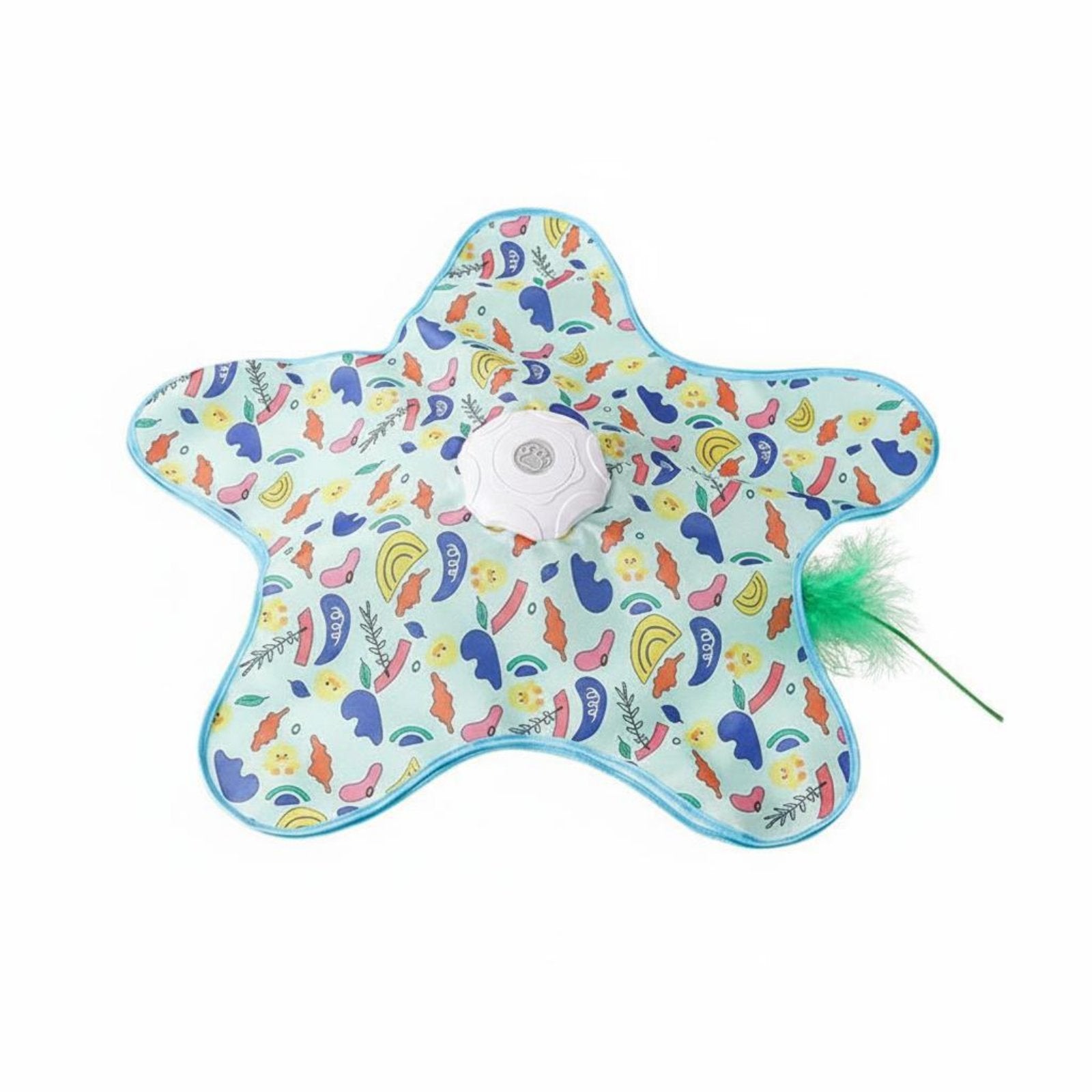 Automatic Hide and Seek Cat Toy 360° Irregular Movement for Indoor Cats, Kittens