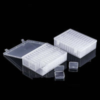 Clear Compartment Storage Case Secure Latch Small Parts Organizer Portable