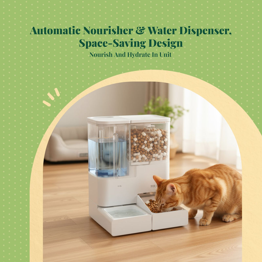 Timed automatic cat feeder