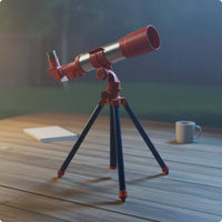 Children'kid's long ranges Viewer High Magnification Kids Telescope Easy to Use Learning Gear for Outdoor Exploration