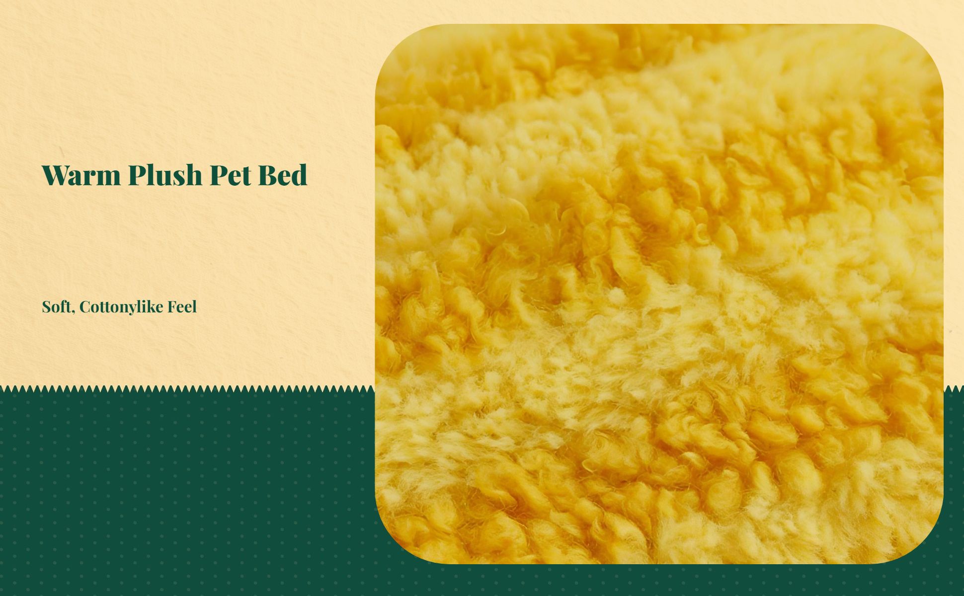 Washable plush cat or dog bed, warm indoor sofa mat for pets