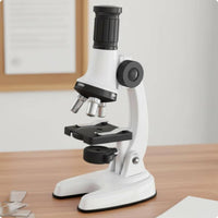 Kids Microscope Kit STEM Learning Educational Visual Microscope for Home Study