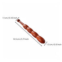 Foot Massage Stick Portable Wooden Acupressure Stick Ergonomic Design for Home