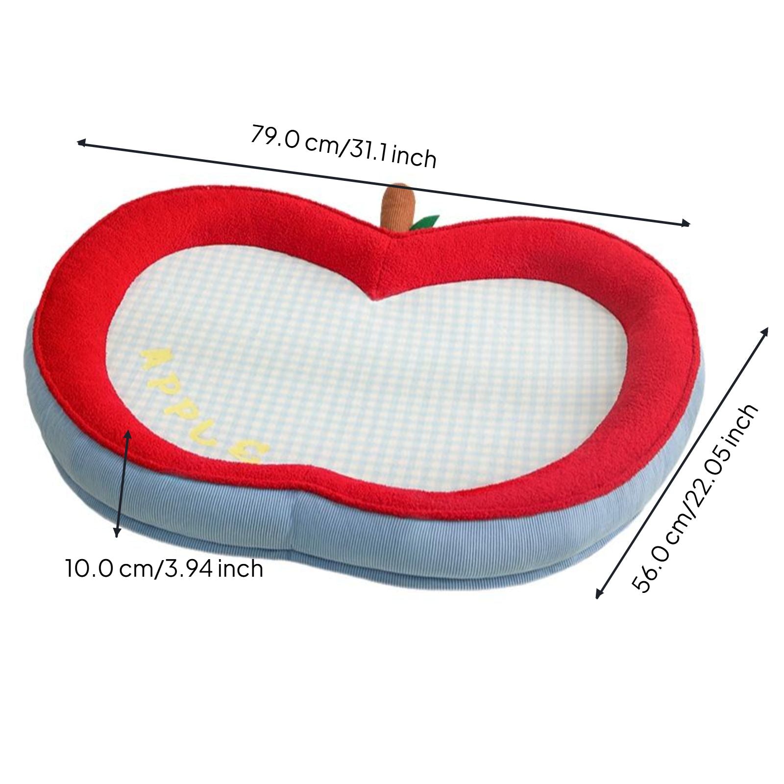 Calming Pet Bed, Plush Mat, Indoor Sofa for Dogs & Cats
