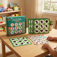 Creature Shadow Matching Game Cardboard Shadow Matching Cards Colorful
