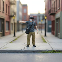 1:64 Scale Man Figurine Simulation Design Tiny People Figurine