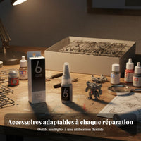 Tinted Cyanoacrylate Filler Fast Curing Liquid Putty Chip Resistant for Workshop