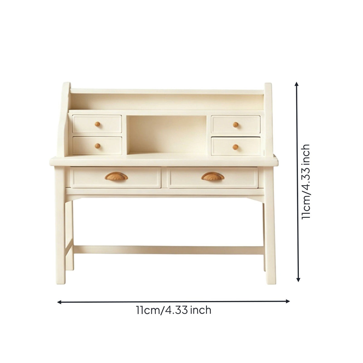 Miniature Display Cabinet Desk Small Size Toy Furniture Lightweight