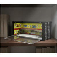 Container Repair Shop ABS Mini Garage Display Detailed