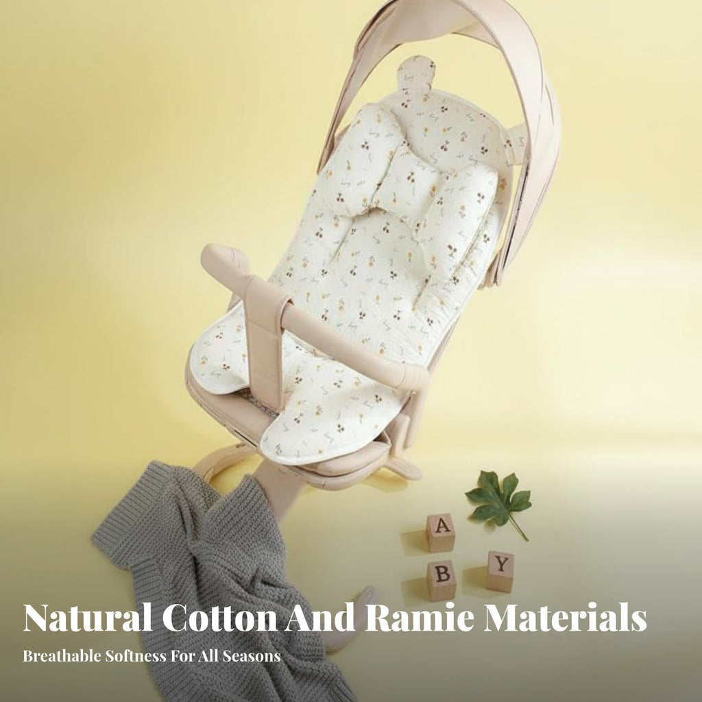 All-Season Baby Stroller Cushion Thickened Padding Universal Stroller Insert Soft & Comfortable for Babies, Kids, Strollers, Travel, Outdoor