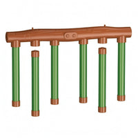 Hanging Reaction Toy Lightweight Rod Test Game Plastic