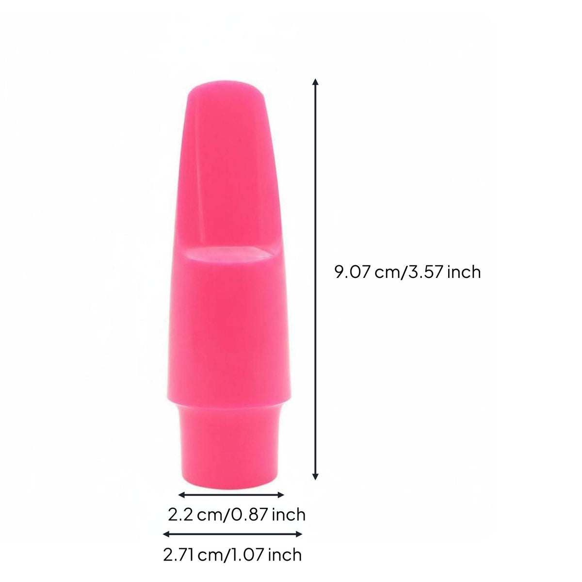 E-Flat Sax Mouthpiece Colorful Design Musical Instrument Accessory for Beginners
