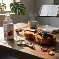 Violin Pickup Easy to Install Clamp-on Bridge Pickup No Drilling for Practice