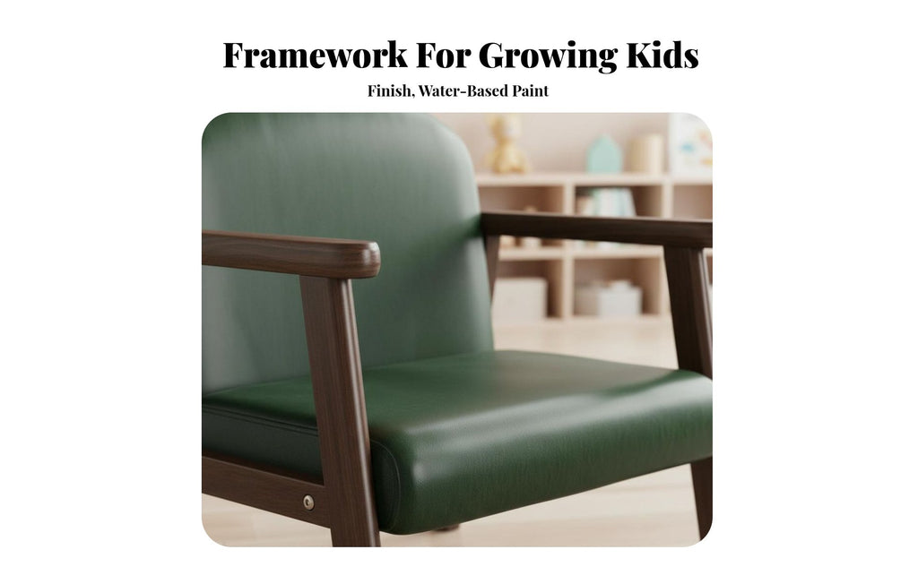 Plush Single-Seater for Toddlers Sturdy & Safe Construction for Nursery, Parents