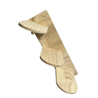 Cat Climbing Shelf Space Saving Wall-Attached Cat Shelves Modern Look Animal Habitat Accessory