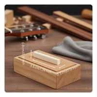 Guitar Nut and Saddle Set Long-Lasting Guitar Bone Nut and Saddle Easy To