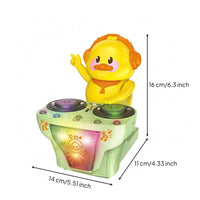 Duck DJ Toy Music Light-up Duck Toy Easy to Use