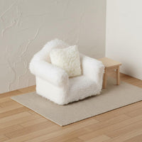 Miniature Soft Sofa Realistic Design 1/12 Scale Doll Furniture