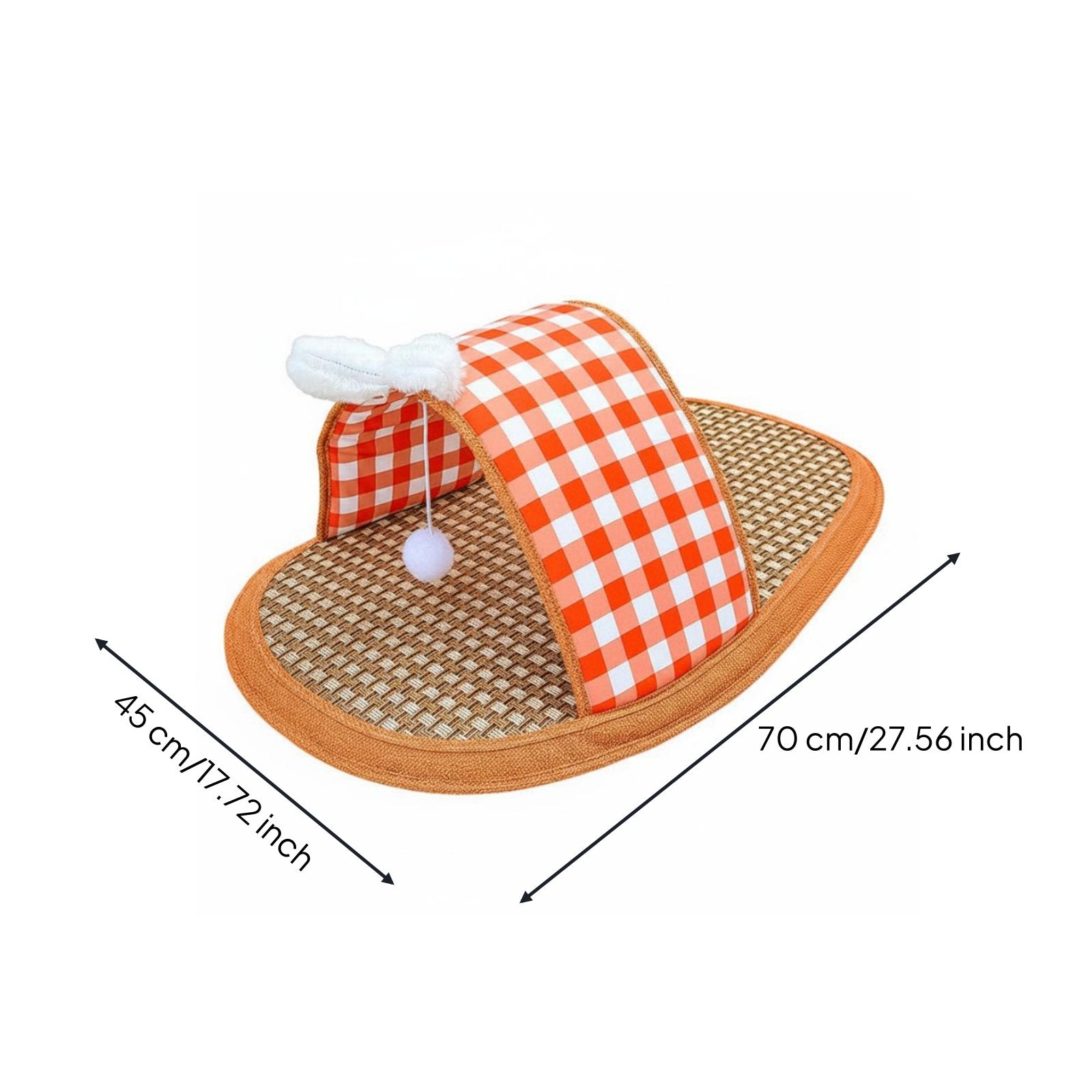 Slipper Pet Bed Breathable Slipper Kitten Mat Washable for Sleeping, Dogs