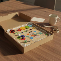 LED Busy Board Electrical Switch Play Learning Toy Hand-Eye Coordination