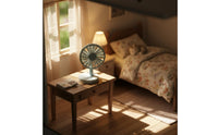 OB11 Scale Fan Lightweight Miniature Electric Fan for Hobbyists
