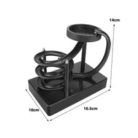 Rolling Ball Sculpture Touch Control Marble Machine Quiet Helical Pathway Dynamic Desk Decor for Office Workers