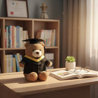 Graduation Teddy Bear Soft Keepsake Graduation Bear for Bedroom