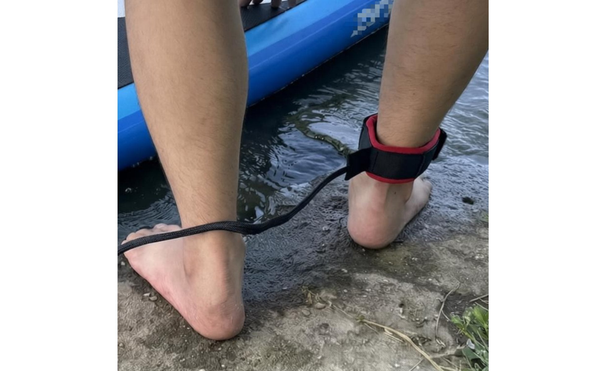 Stand up Paddle Board Leg Rope Stretchable Coiled Board Cord Lightweight