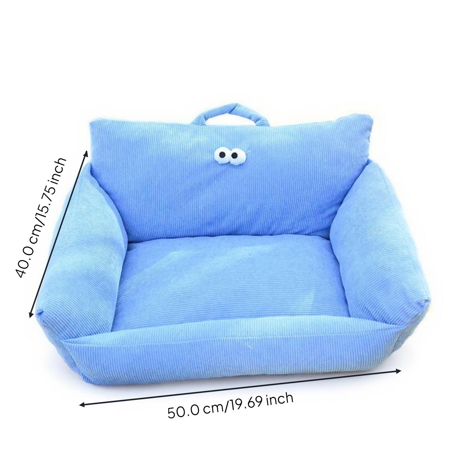 Washable calming bed for small pets