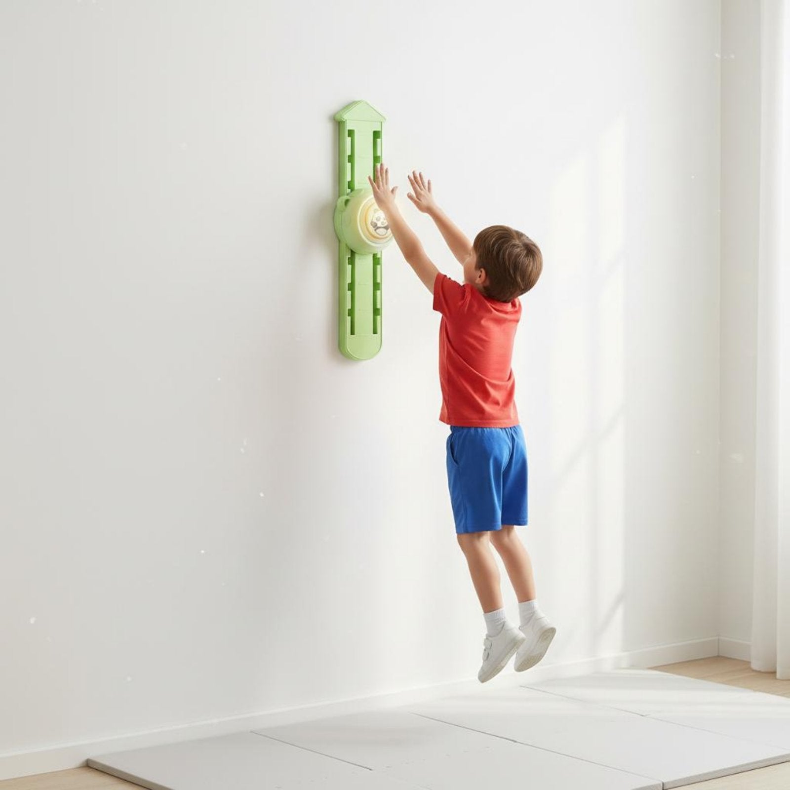 Press High Jump Counter Voice Encouragement Height Growth Training Device