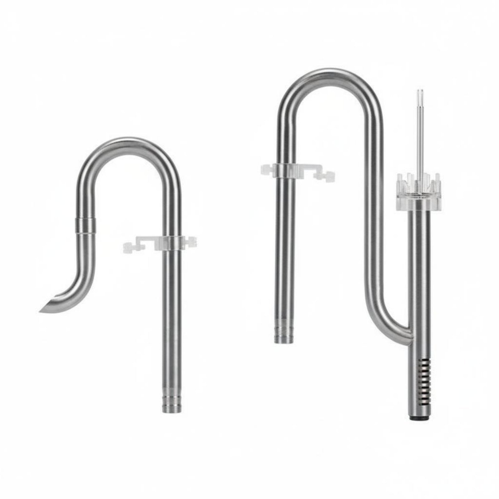Aquarium Inflow Outflow Pipe Kit Rust Resistant Surface Skimmer Pipe Set