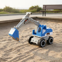 Toy Excavator Digger Realistic Design Toy Excavator Movable Parts for Boys, Kids