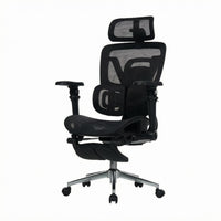Ergonomic Mesh Chair Headrest Ergonomic Office Chair Seat-Depth Adjustment