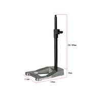 Desktop Mic Stand All Metal Weighted Microphone Stand Heavy Duty for Podcasters