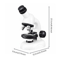 Children Microscope Kit Calibration Kids Microscope Set Easy to Use