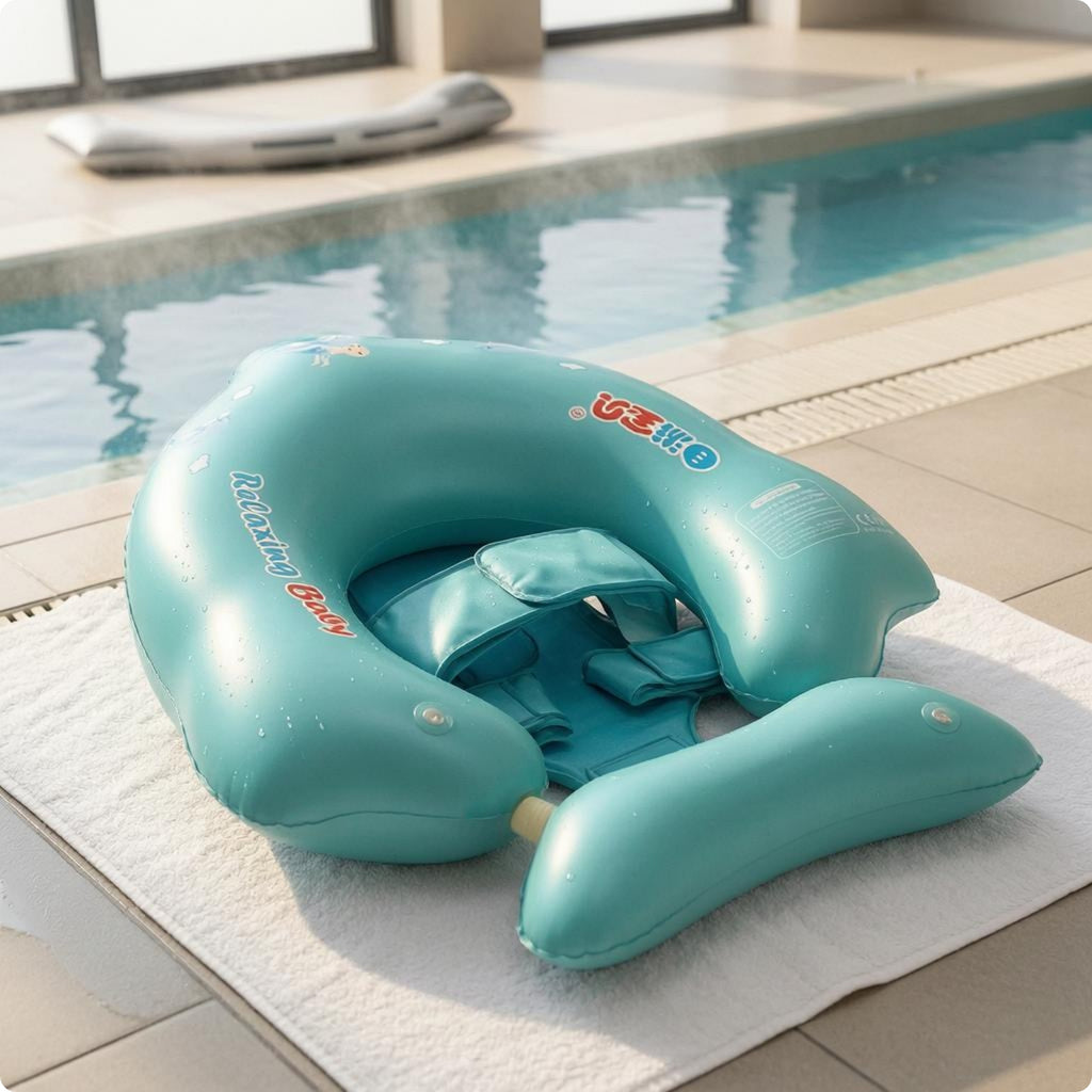Inflatable Baby Pool Buoy 0.3 Mm Water Play Gear Complimentary for Infants
