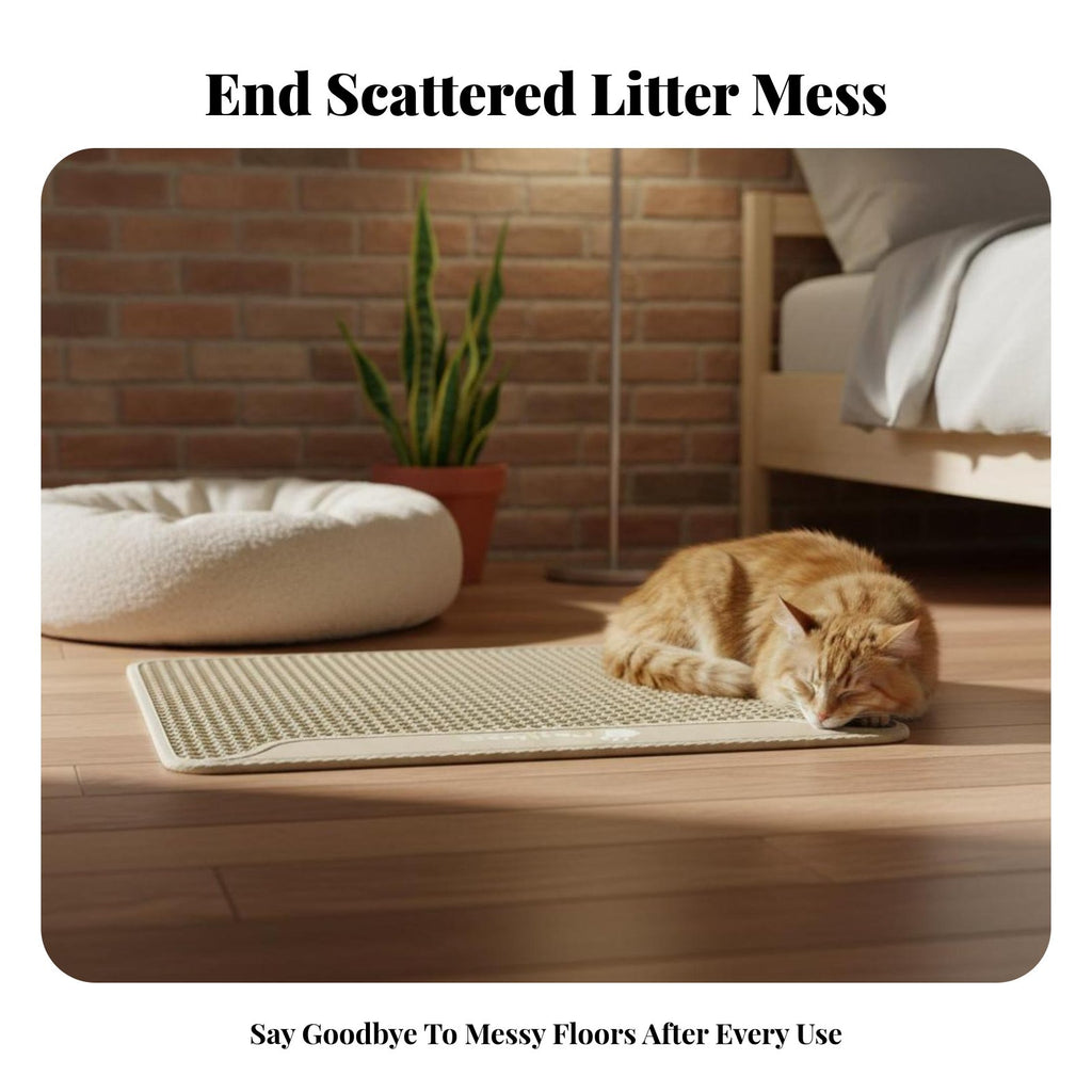 hexagonal Litter collectping Mat Antitracking hexagonal Litter collecter for Home