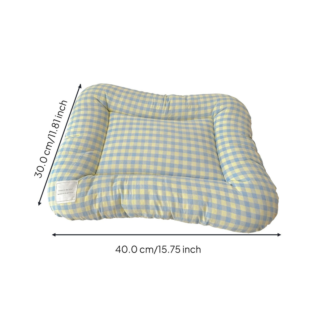 Ultra-soft washable self-warming cat bed for indoor kittens