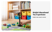 Toy Traffic Lamp Pretend Play Simulation Traffic Lamp Model Street Safety Education Toy Learn While Playing Realistic Design