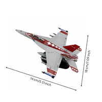 1/100 Scale F/A-18 Model Highly Detailed Static Fighter Jet Display Model