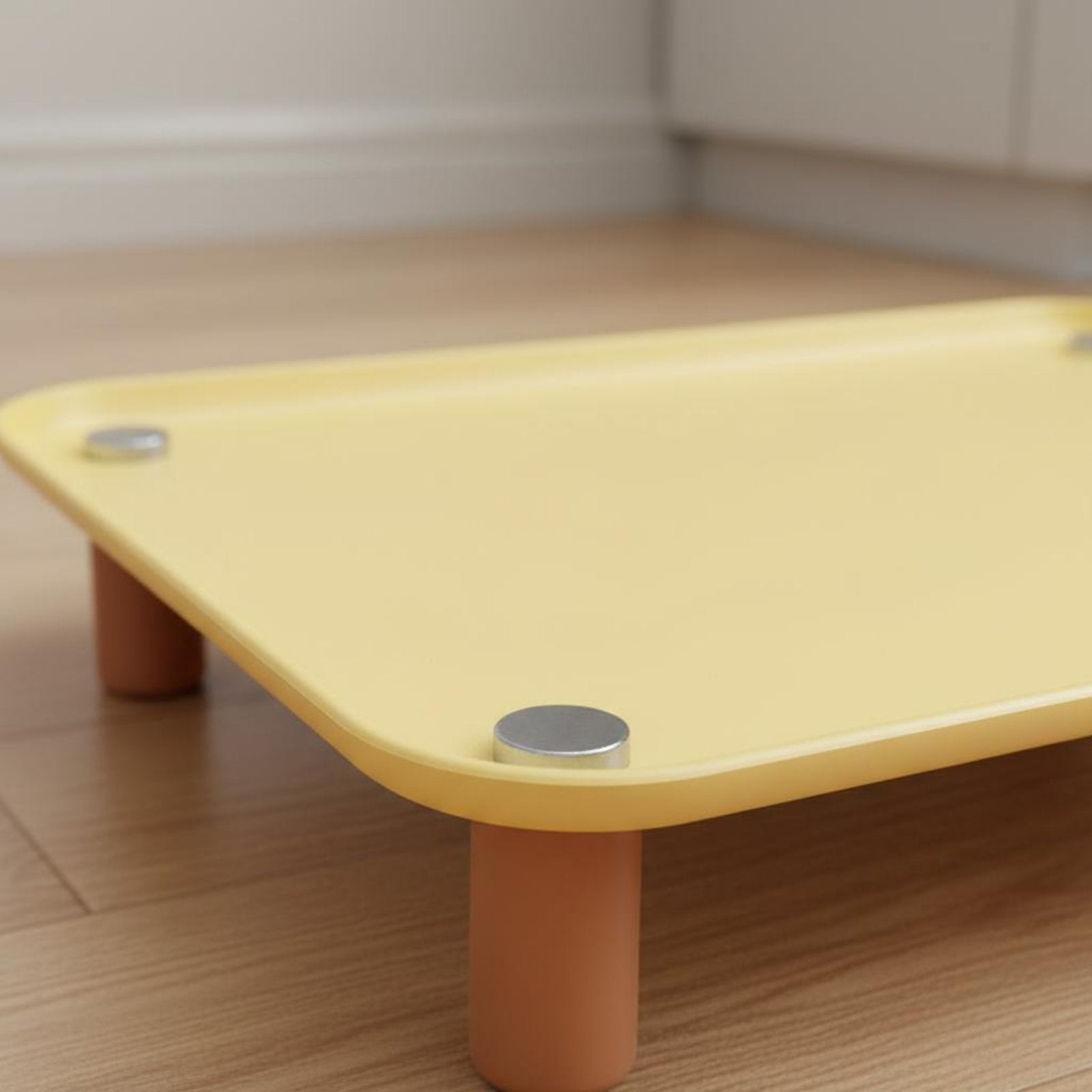 Raised Cat Bowl Stand Easy to Clean Cat Food and Water Tray for Indoor